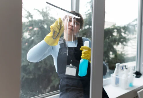 Nettoyage de vitres intérieures et extérieures à Aiguilles